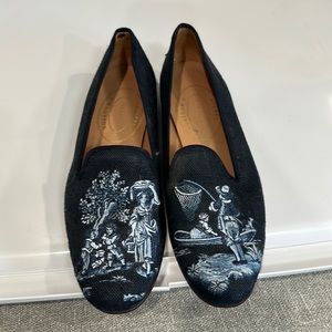 Stubbs & Wootton Toile Loafers